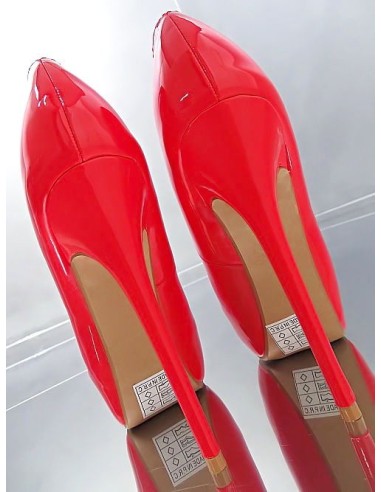 Mimoda Original High Heels Platform Pumps Red