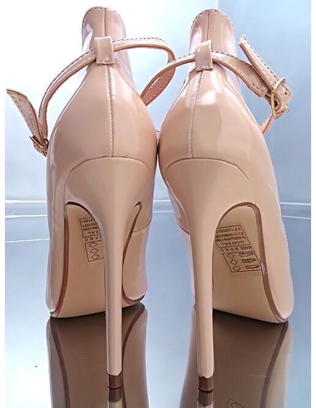 GoGo Original Stiletto High Heels Designer Pumps Beige