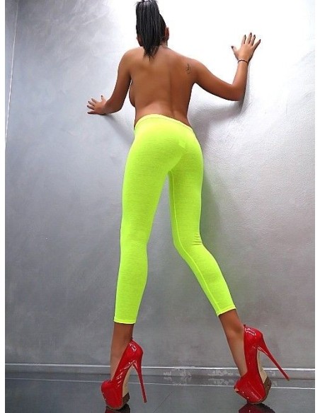 Karina Moda Original Made in Italy Best Fit Leggings Lemon