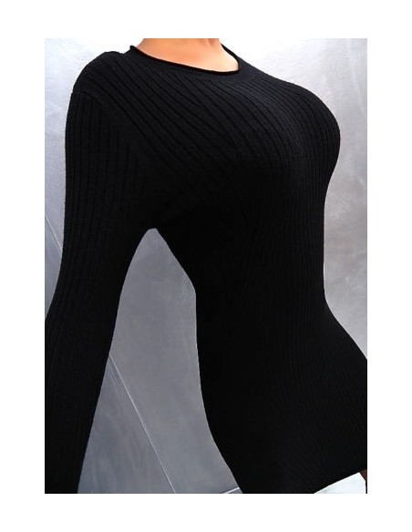 Beauty Women Original Designer Bodycon Classic Dress Black