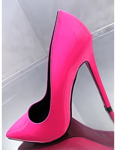 Diamantique Original High Heels Classic Pumps Fuxia